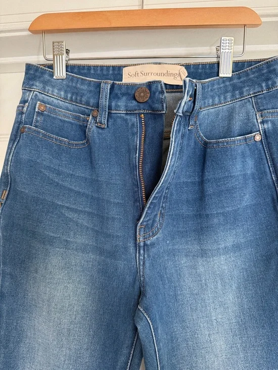 Soft Surroundings Medium Wash Jeans - Picture 2 of 8